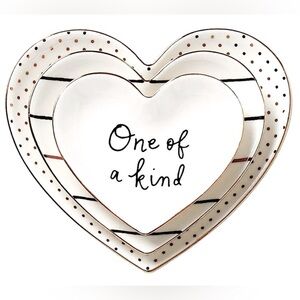 Kate Spade Heart Jewelry and Trinket Set NIB